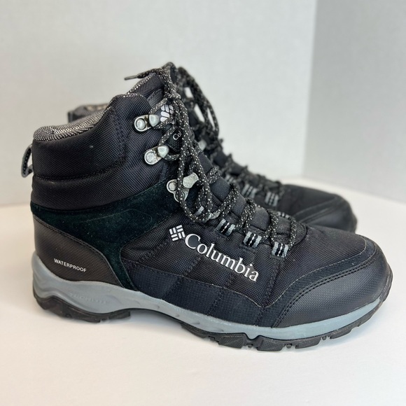 Columbia Mens Harper Forest Omni-Heat Waterproof Mid Hikers Sz 10M XLNT Cond. - Picture 2 of 13
